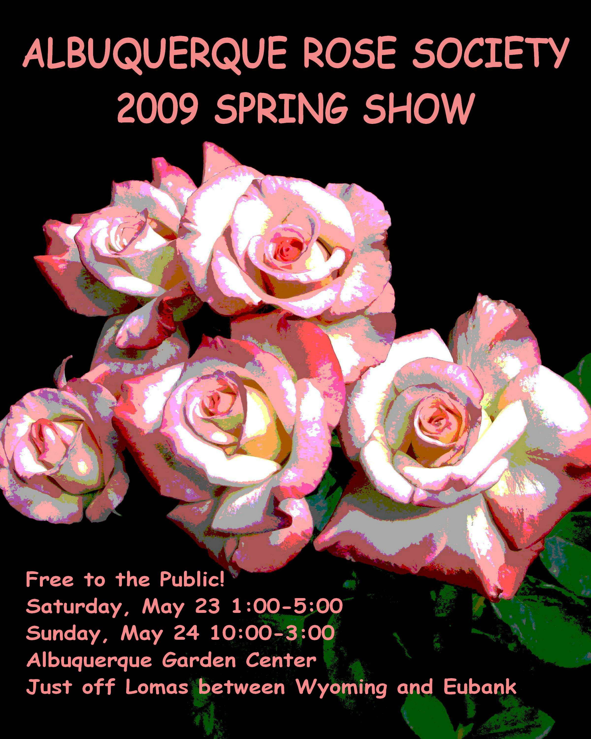 2009 Albuquerque Rose Society Spring Show Southwest Desert Gardening